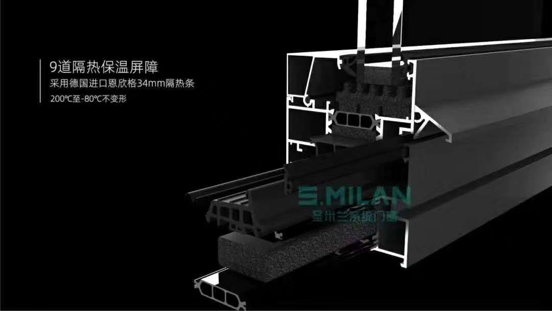 圣米兰隔热静音门窗让你体验更舒适节能的夏天